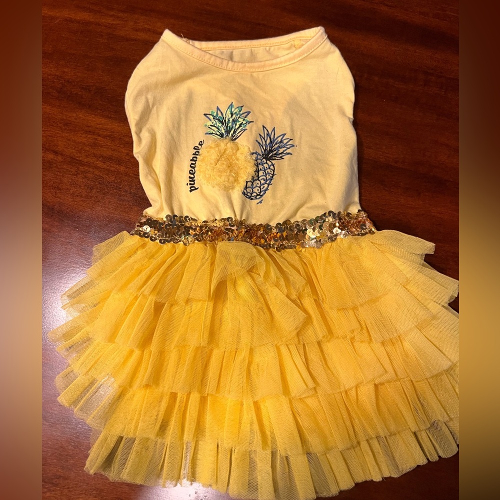 Summer Dog Dress | Pineapple Dress